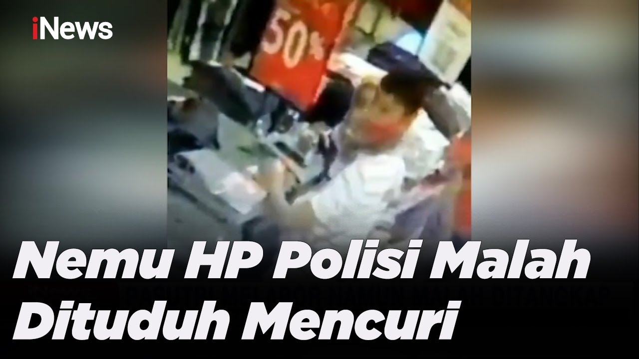 Dituduh Curi HP Polisi, Pasutri Melapor Malah Ditangkap & Diminta Uang  Rp35 Juta - iNews Sore 02/02