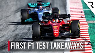10 things we learned from the first F1 test of 2022