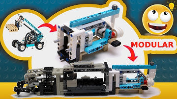 Submarine Modular Rear End (Lego 42133 Telehandler alternate) + How To Build (Instruction)