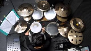 Video thumbnail of "艷薇 EV【你夠了沒】無色憂傷 (Drum cover)"