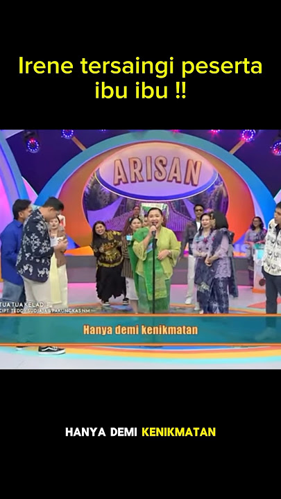 Irene tersaingi peserta ibu ibu !!! #laporpaktrans7