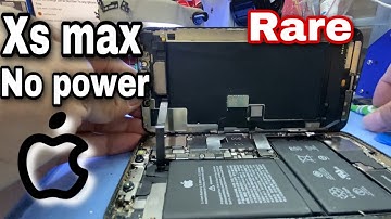 Iphone xs max no power  repair guide