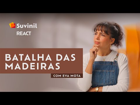 Madeira sem erro: Eva Mota escolhe o melhor de cada etapa da marcenaria - video from Suvinil