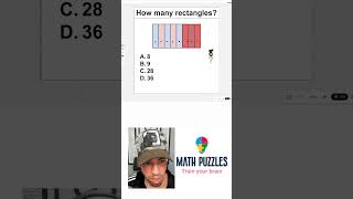 How many rectangles can you count? #mathpuzzle #mentalmath #mathchallenge #brainteaser #maths How many rectangles can you count? #mathpuzzle #mentalmath #mathchallenge #brainteaser #maths