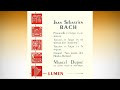 Capture de la vidéo Marcel Dupré Performing Bach At The Cavaillé-Coll Organ Of Saint-Sulpice