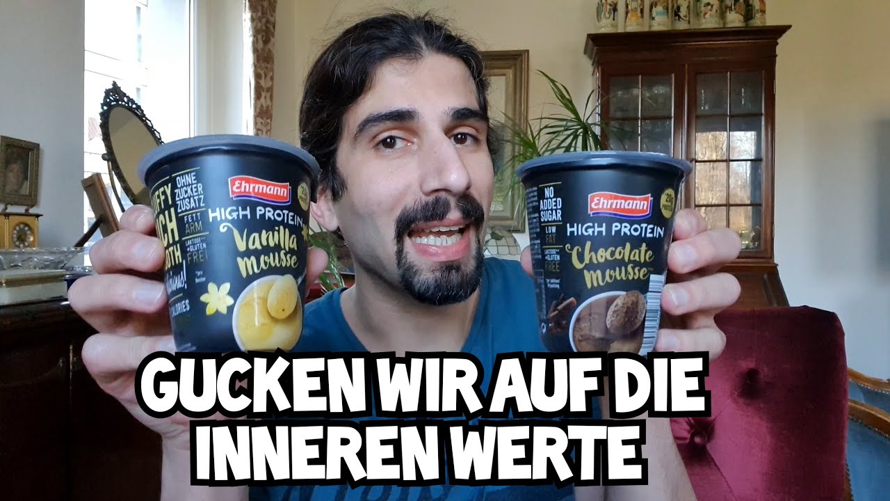 Ehrmann High Protein Ice Cream Im Test Nahrwerte Zutaten Und Geschmack Foodloaf Youtube