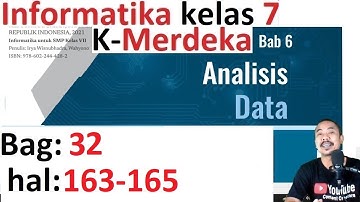 date di excel   informatika kelas 7 bab 6 analisis data kurikuum Merdeka bagian 32 hal 163 165