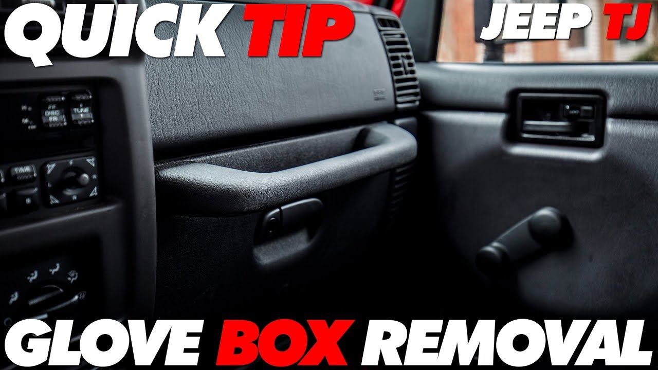 Jeep TJ Quick Tip: Glove Box Removal - YouTube