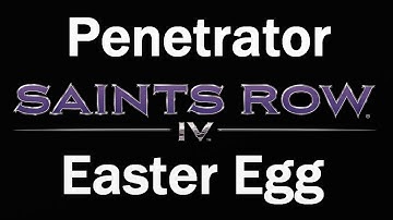 Saints Row 4 Easter Egg: The Dildo Bat "Penetrator" Secret Weapon