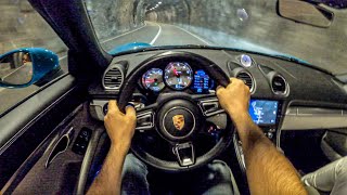 Porsche Boxster 718 Night | POV Test Drive #611 Joe Black