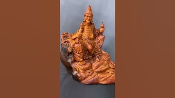 Vị Phật Sống Tế Công - Phôi gỗ Chất - Đẹp #tuong_go_nguyen_hong #woodworking #woodcarving