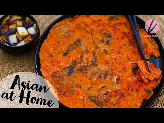 The BEST Kimchi Pancake!!