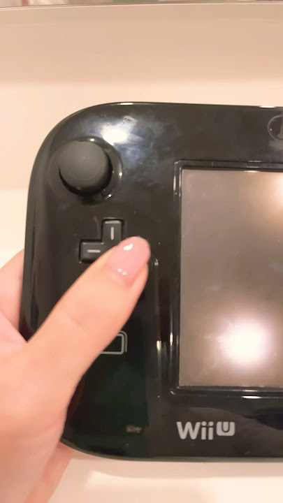 Relaxing Nintendo Wii U Gamepad Console Controller Sounds #gaming #asmr #nintendo #gamer #retro