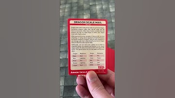 Wondrous Wednesday | Dragon Scale Mail DnD Magic Item