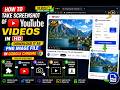 How to Take Screenshot of YouTube Videos in HD & Download it as PNG Image File in Google Chrome