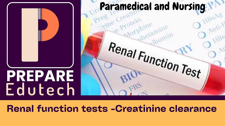 Which urine test provides the most accurate measurement of renal function?