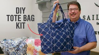 Make Your Own Large Tote Bag: Here's How to DIY!