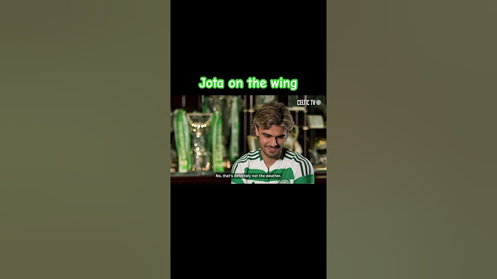 Jota interview on coming back home #celtic