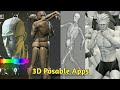 The 4 best 3d posing apps. Every Artist Must Have.