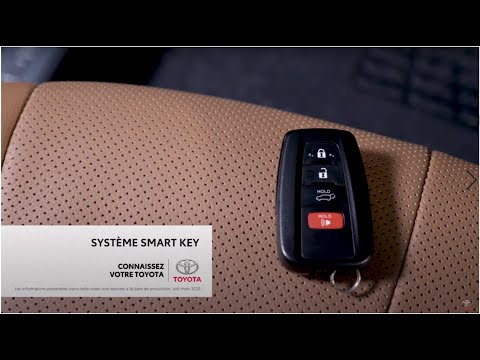 Connaissez votre Toyota | Système Smart Key