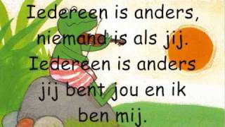 Video thumbnail of "Iedereen is anders"