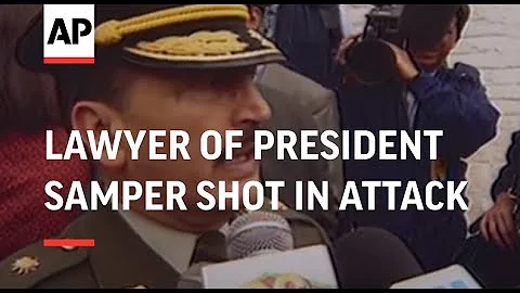 COLOMBIA: BOGOTA: LAWYER OF PRESIDENT SAMPER SHOT ...