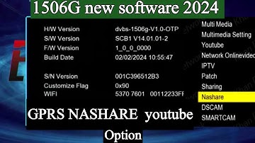 1506g new software||1506g sim receiver new software||1506g nashare software