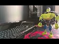 ROBOT HULK STOP MOTION TESTING