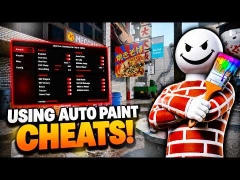 These New Meccha Chameleon Cheats Make You Invisible.... Auto Paint (Meccha Chameleon Hacks)