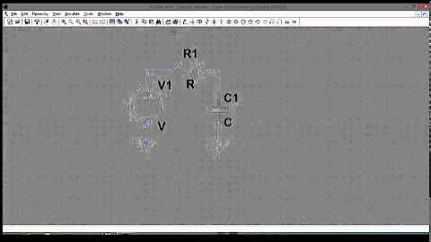 RC low pass filter using lt spice 4