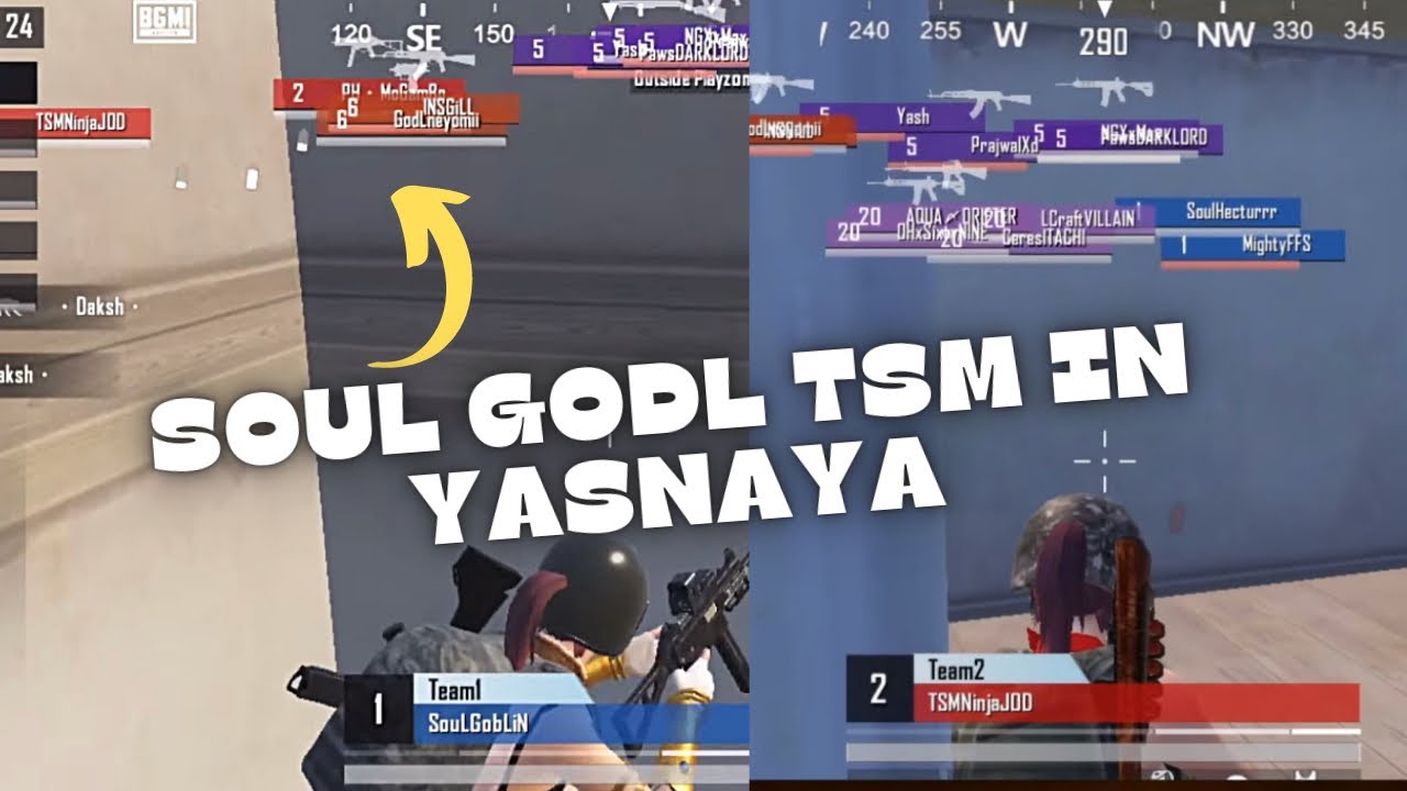 Godlike vs Tsm vs Soul 😱 Biggest Drop Clash - YouTube