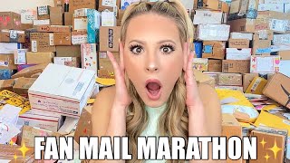 HOUR LONG FAN MAIL UNBOXING MARATHON 😱📦😍✉️ PURPLESTARS02