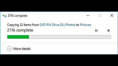 Copy Pictures from CD to Computer