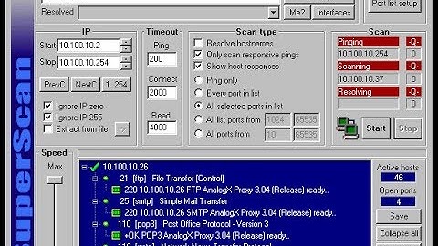 SuperScan Lab tutorial Step By Step