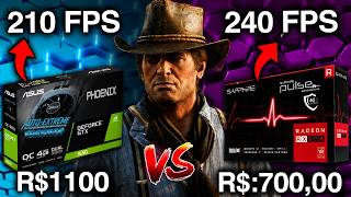 A Placa Mais BARATA Ganhou ? RX 570 vs GTX 1650 - Teste em 20 Jogos 2026