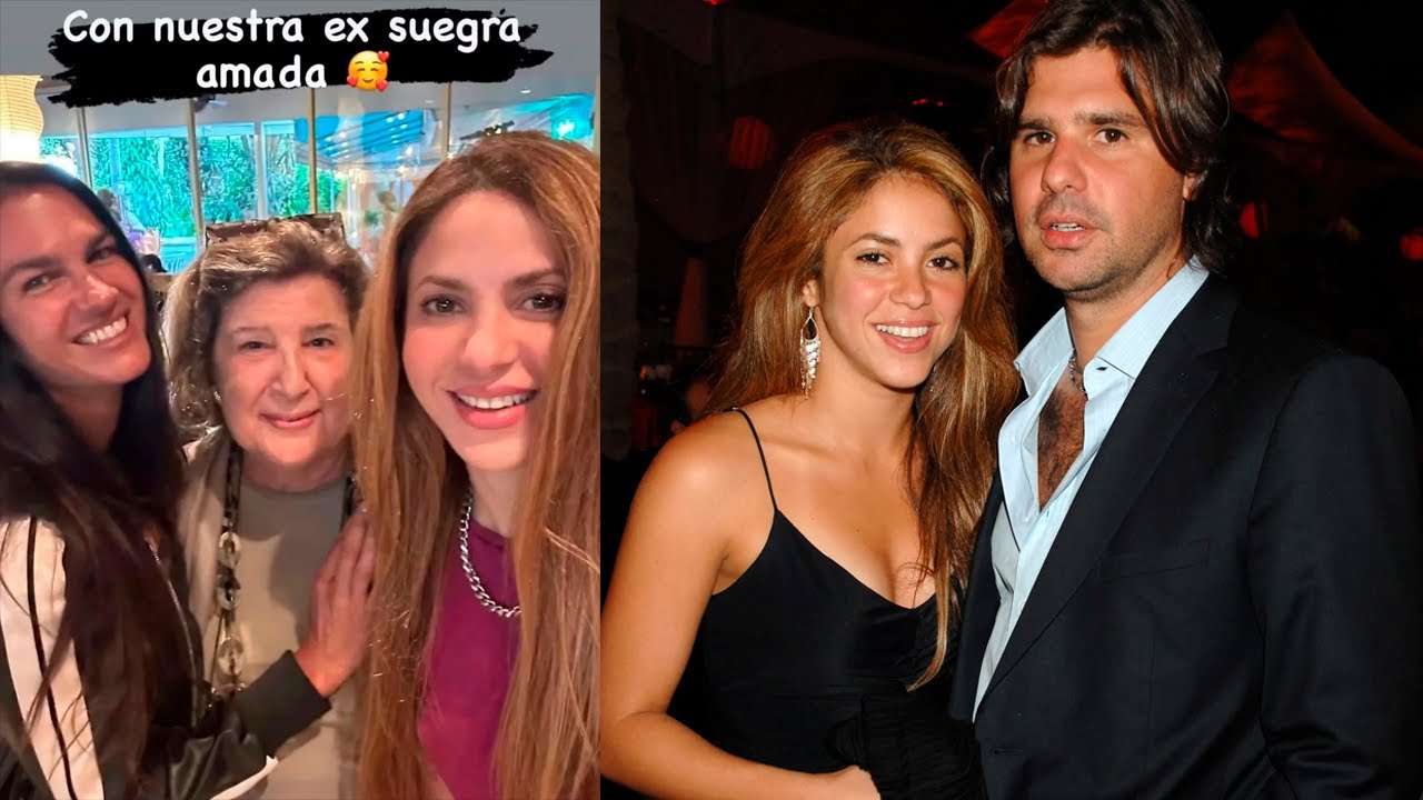 Shakira sorprendió al reencontrarse con su ex suegra, la madre de Antonio  de la Rúa