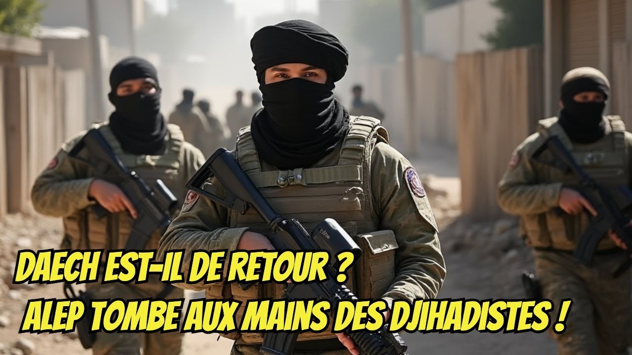 DAECH EST-IL DE RETOUR ? Alep tombe aux mains des djihadistes !