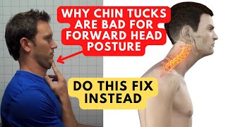 STOP Doing Chin Tucks For Forward Head Posture! (do this instead)