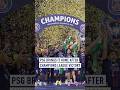 PSG BRINGS IT HOME AFTER CHAMPIONS LEAGUE VICTORY