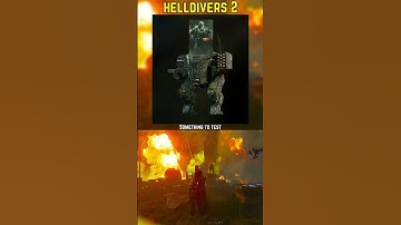 Something To Test - Helldivers 2 #shorts