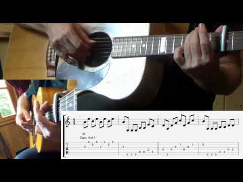 sound-of-silence-(paul-simon-arr.-harald-koll)-easy-fingerstyle-tutorial