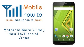 How To Factory Reset/Restore Defaults  - Motorola Moto X Play