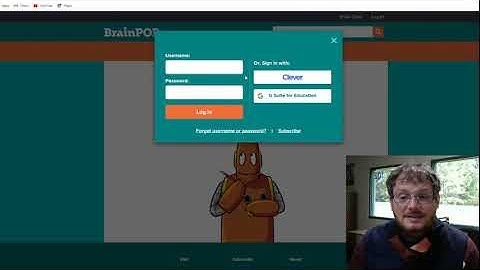 Logging into BrainPop