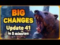 Update 41  what you need to know