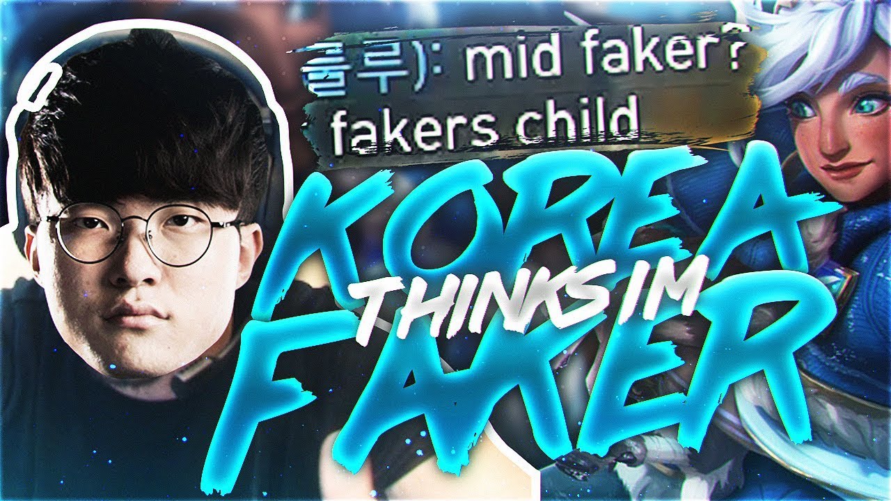 Yassuo | EVEN KOREA THINKS I'M FAKER!
