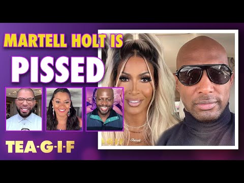 Sheree Whitfield CONFIRMS Relationship With Martell Holt | Tea-G-I-F