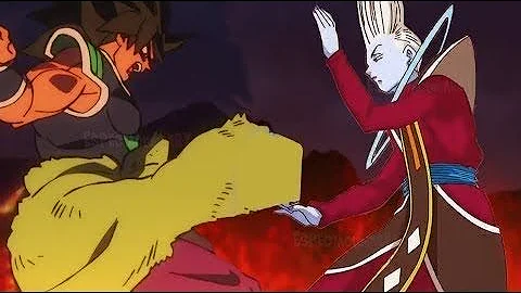 Broly vs Whis [ENG DUB]