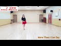 More Than I Can Say Line Dance (Eun Hee Yoon) Demo & Count