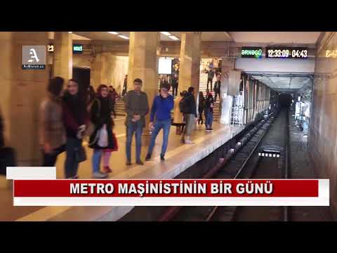 METRO MAŞİNİSTİNİN BİR GÜNÜ