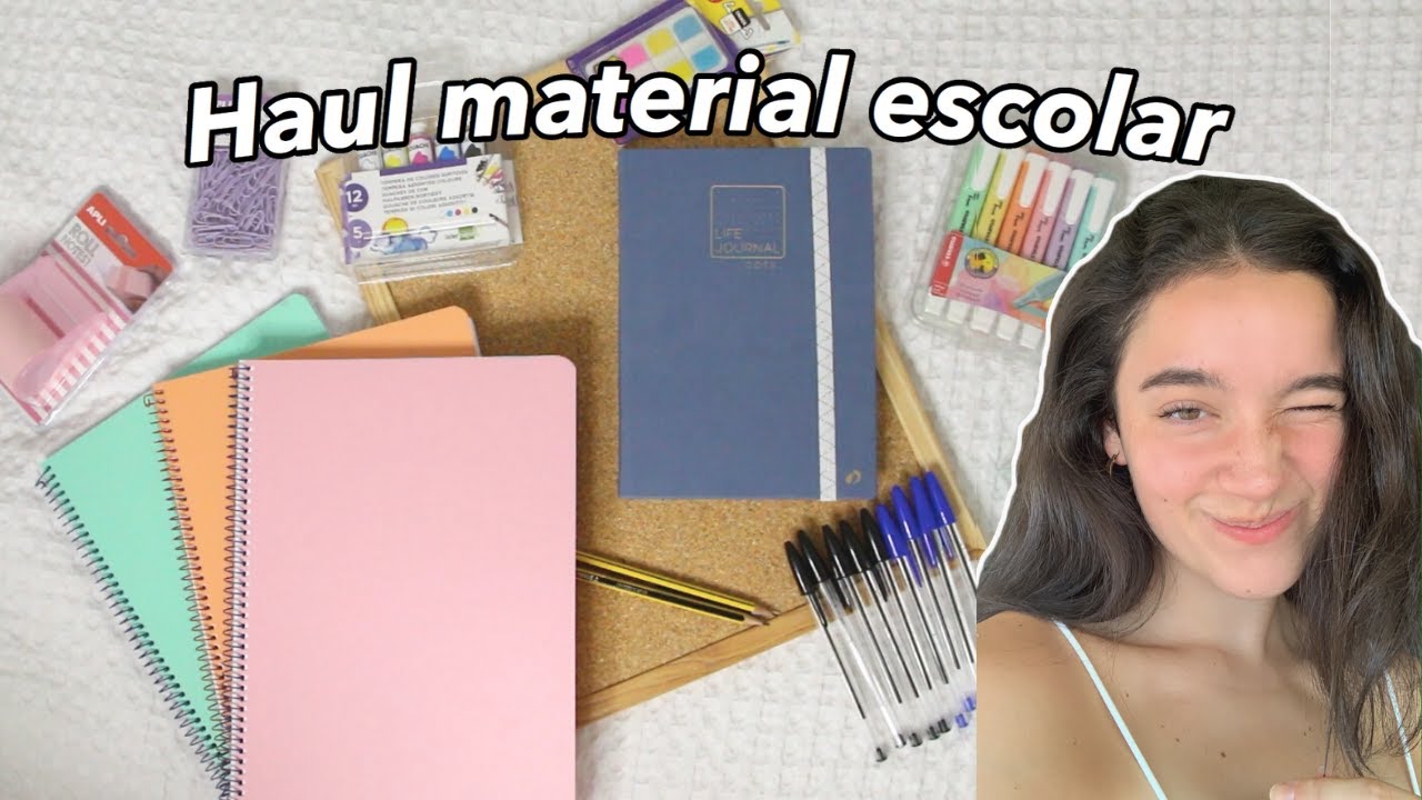 HAUL MATERIAL ESCOLAR 2020 | Mireia Velvet